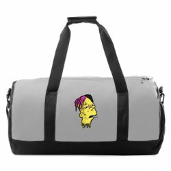 Спортивна сумка Bart as Lil Peep - FATLINE Спортивна сумка Bart as Lil Peep