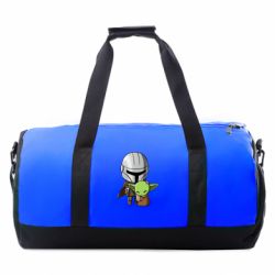 Спортивна сумка Din Djarin And The Child - FATLINE Спортивна сумка Din Djarin And The Child