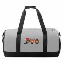 Спортивная сумка Гарри Поттер и друзья новогодние - FATLINE Спортивная сумка Гарри Поттер и друзья новогодние