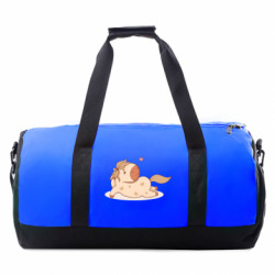 Спортивна сумка Грайливий лежачий кінь - FATLINE Спортивна сумка Грайливий лежачий кінь