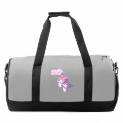 Спортивна сумка Куромі та Мелоді політ на парасольці - FATLINE Спортивна сумка Куромі та Мелоді політ на парасольці