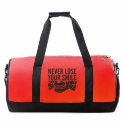 Спортивная сумка Never Lose Your Smile - FATLINE Спортивная сумка Never Lose Your Smile
