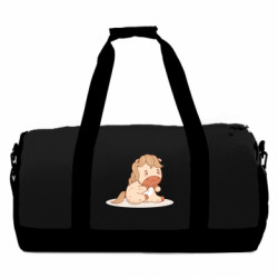 Спортивна сумка Сумна маленька конячка - FATLINE Спортивна сумка Сумна маленька конячка