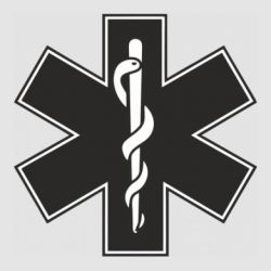 Стікер Ambulance logo - FATLINE Стікер Ambulance logo