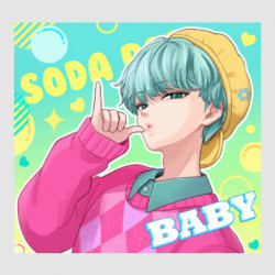 Стикер Baby Saja - FATLINE Стикер Baby Saja