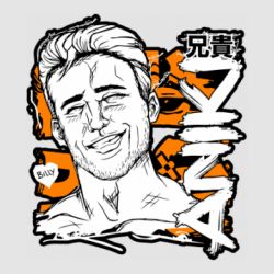 Стікер Біллі Харінгтон, гачі - FATLINE Стікер Біллі Харінгтон, гачі