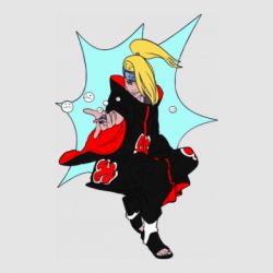 Стикер Deidara art