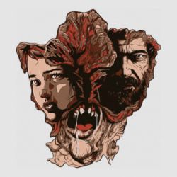 Стикер Double expo Last of Us - FATLINE Стикер Double expo Last of Us