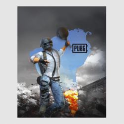 Стикер Explosion and frying pan