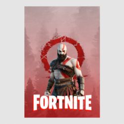 Стікер Fortnite Kratos - FATLINE Стікер Fortnite Kratos