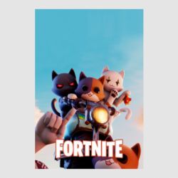 Стикер Fortnite Meowscles Kit