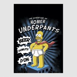 Стікер Гомер Сімпсон