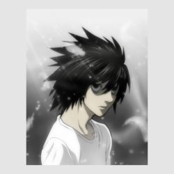 Стікер L Lawliet - FATLINE Стікер L Lawliet