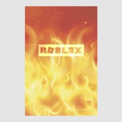 Стікер Logo and fire - FATLINE Стікер Logo and fire