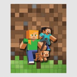 Стикер Minecraft and heroes - FATLINE Стикер Minecraft and heroes