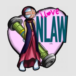 Стикер Мотанка - I love NLAW - FATLINE Стикер Мотанка - I love NLAW