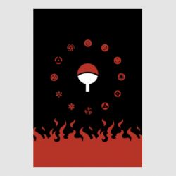 Стікер Naruto Sasuke Uchiha Sharingan - FATLINE Стікер Naruto Sasuke Uchiha Sharingan