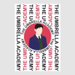 Стікер Number Five. Umbrella Academy