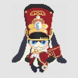 Стикер Пиксельный Пом-Пом - FATLINE Стикер Пиксельный Пом-Пом