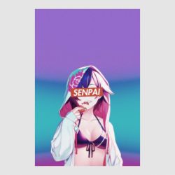 Стикер Senpai anime girl