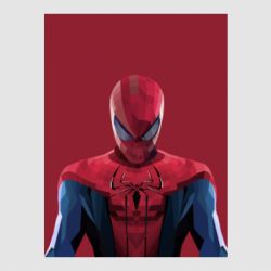 Стикер Spiderman low poly - FATLINE Стикер Spiderman low poly