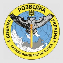 Стікер Військова розвідка України, сова - FATLINE Стікер Військова розвідка України, сова