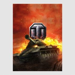 Стикер World of Tanks big emblem - FATLINE Стикер World of Tanks big emblem