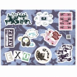 Стікерпак K-Pop Stickers - FATLINE Стікерпак K-Pop Stickers