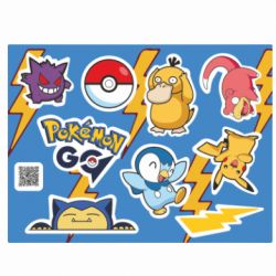 Стікерпак Pokemon GO Стікерпак - FATLINE Стікерпак Pokemon GO Стікерпак
