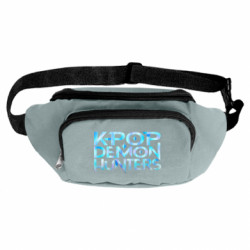 Сумка-бананка KPOP Demon Hunters logo - FATLINE Сумка-бананка KPOP Demon Hunters logo