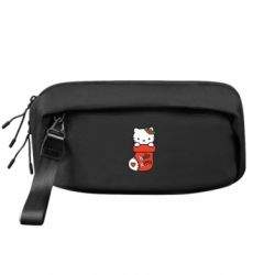 Сумка-бананка премиум Christmas Hello Kitty - FATLINE Сумка-бананка премиум Christmas Hello Kitty