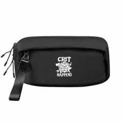 Сумка-бананка преміум Crit happens - FATLINE Сумка-бананка преміум Crit happens