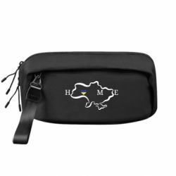 Сумка-бананка преміум Home. Map of Ukraine - FATLINE Сумка-бананка преміум Home. Map of Ukraine