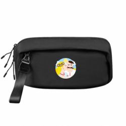 Сумка-бананка преміум Пара козак і козачка. - FATLINE Сумка-бананка преміум Пара козак і козачка.