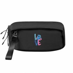 Сумка-бананка преміум Стіч Love - FATLINE Сумка-бананка преміум Стіч Love