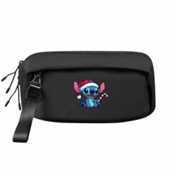Сумка-бананка преміум Stitch Santa - FATLINE Сумка-бананка преміум Stitch Santa