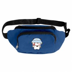 Сумка-бананка Мишка с цветочком - FATLINE Сумка-бананка Мишка с цветочком