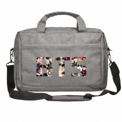 Сумка для ноутбука BTS collage - FATLINE Сумка для ноутбука BTS collage