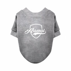 Свитшот для собаки Arsenal shield logo - FATLINE Свитшот для собаки Arsenal shield logo