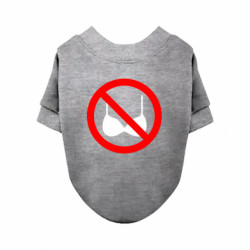 Свитшот для собаки Без лифчика - FATLINE Свитшот для собаки Без лифчика