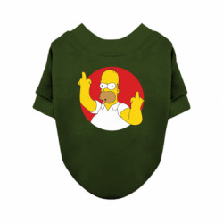 Світшот для собаки Гомер Факи - FATLINE Світшот для собаки Гомер Факи