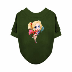 Світшот для собаки Harley quinn anime about tits - FATLINE Світшот для собаки Harley quinn anime about tits