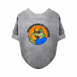 Свитшот для собаки хладнокровный, но с характером