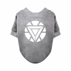 Свитшот для собаки Iron Man Heart - FATLINE Свитшот для собаки Iron Man Heart