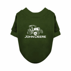 Світшот для собаки John Deere Logo, Tractor - FATLINE Світшот для собаки John Deere Logo, Tractor