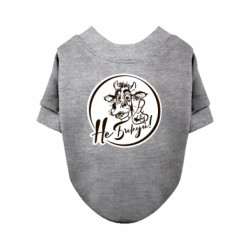 Свитшот для собаки Не Быкуй! - FATLINE Свитшот для собаки Не Быкуй!