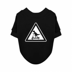 Свитшот для собаки Осторожно: Динозавры на электросамокатах - FATLINE Свитшот для собаки Осторожно: Динозавры на электросамокатах