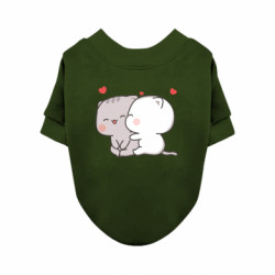 Свитшот для собаки Peach and Goma Cutie Cats - FATLINE Свитшот для собаки Peach and Goma Cutie Cats