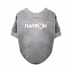 Свитшот для собаки Пес Патрон Логотип - FATLINE Свитшот для собаки Пес Патрон Логотип