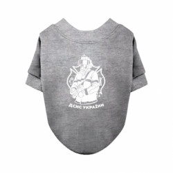 Світшот для собаки Рятівник ДСНС України - FATLINE Світшот для собаки Рятівник ДСНС України